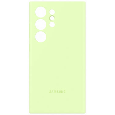 Samsung Silicone Case for Galaxy S24 Ultra - Light Green